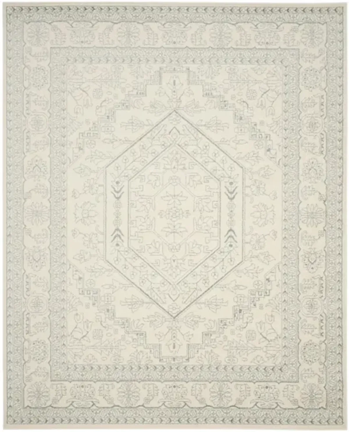 Adirondack Area Rug in Ivory/Slate by Safavieh