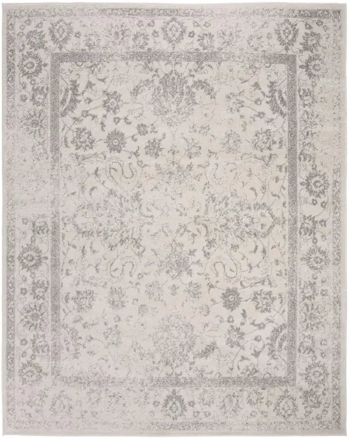 Adirondack Area Rug in Ivory/Silver by Safavieh