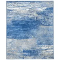 Adirondack Area Rug in Silver/Blue by Safavieh