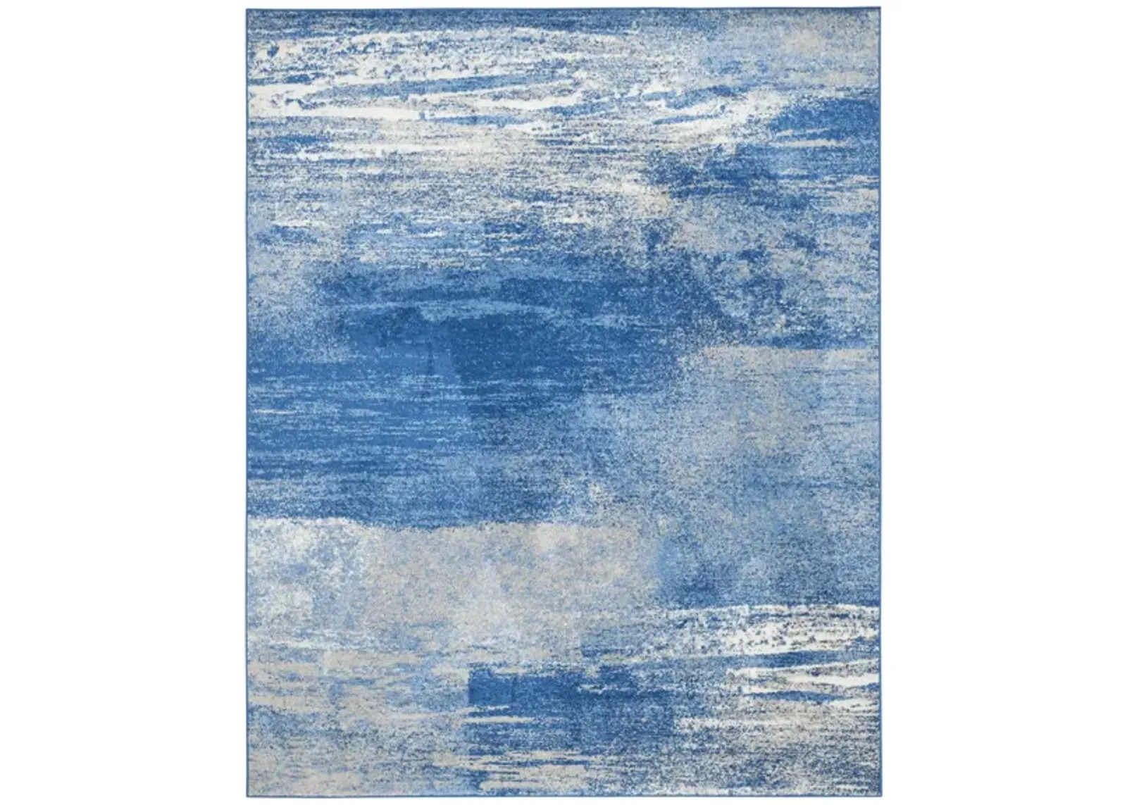 Adirondack Area Rug in Silver/Blue by Safavieh