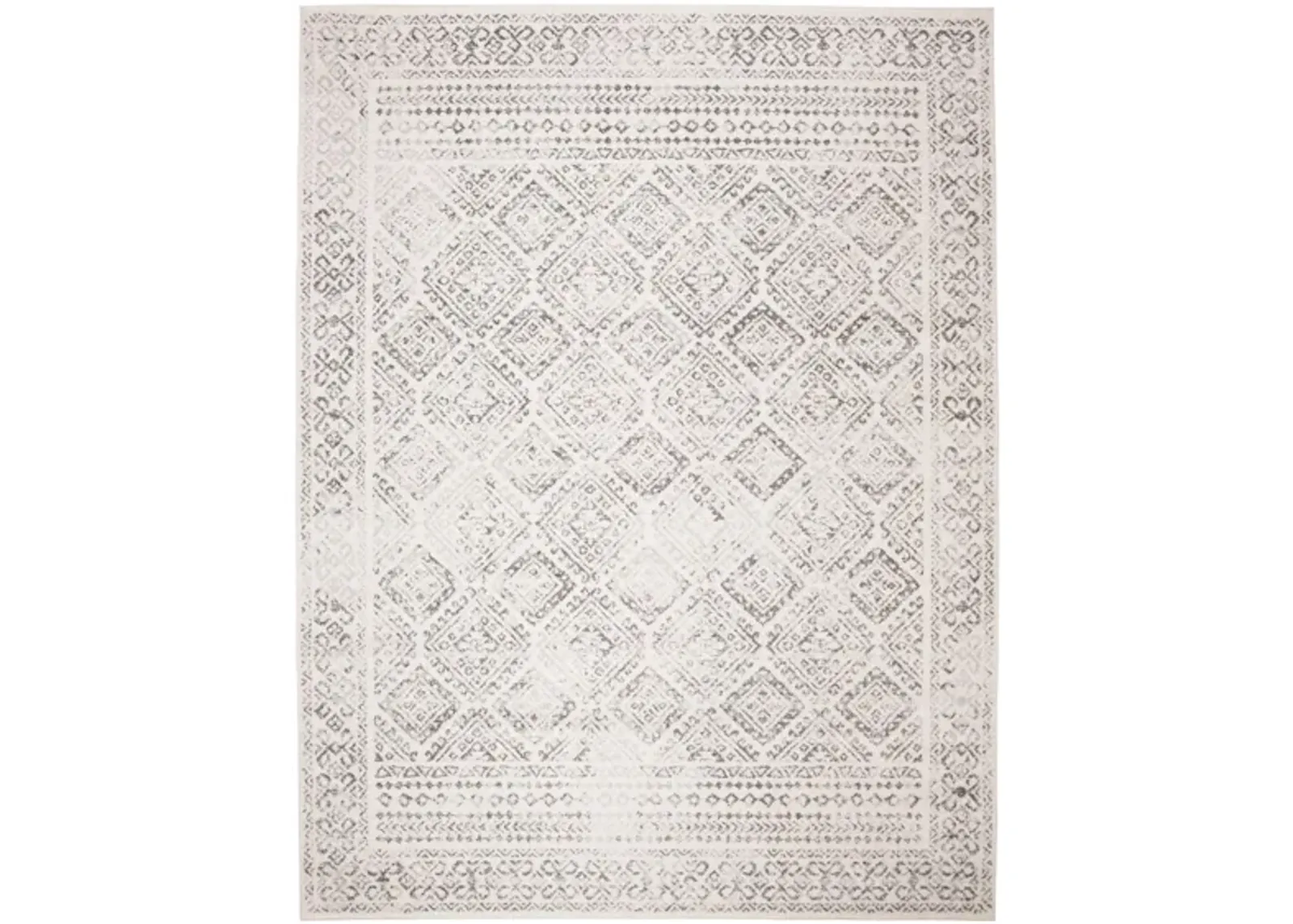 Tulum Area Rug in Ivory/Gray by Safavieh