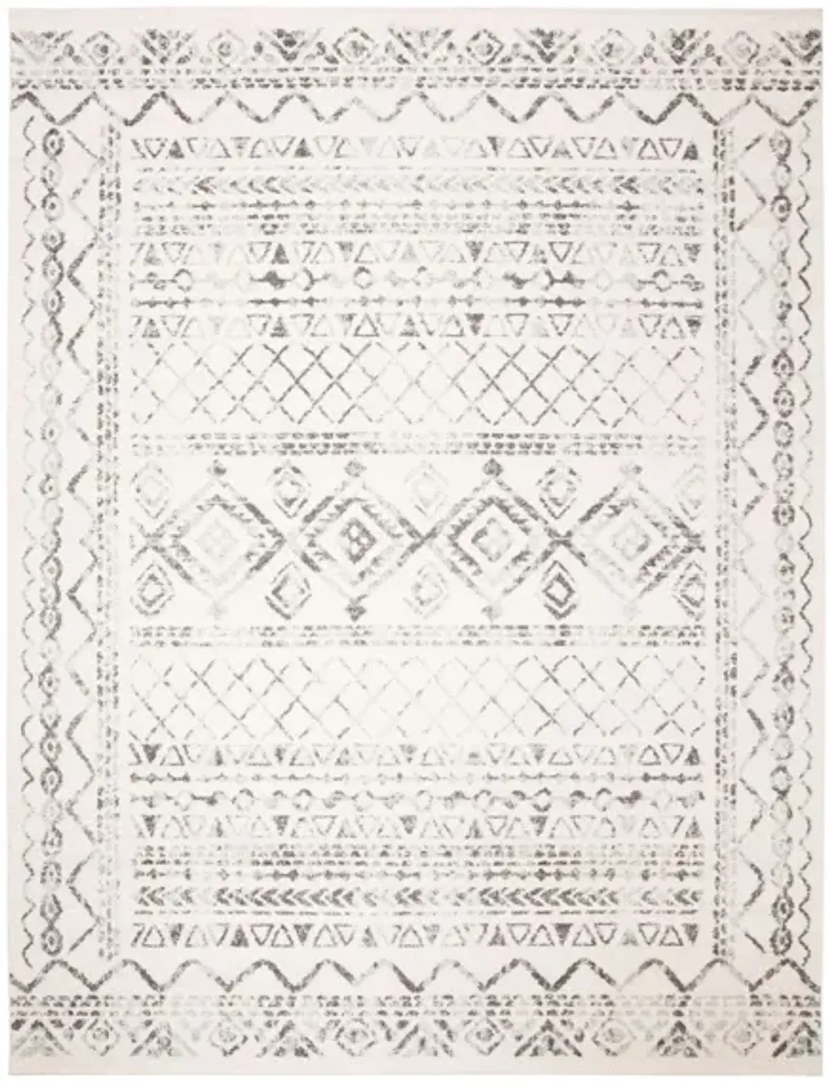 Tulum Area Rug in Ivory/Gray by Safavieh