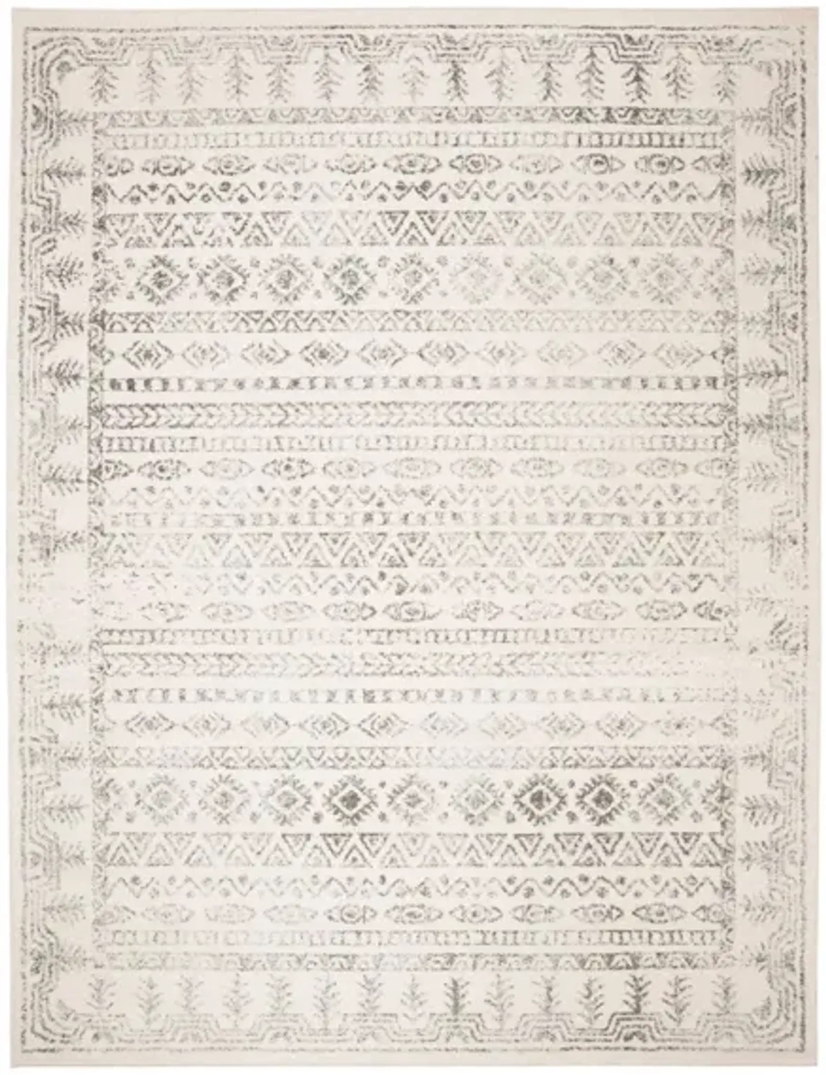 Tulum Area Rug in Ivory/Gray by Safavieh