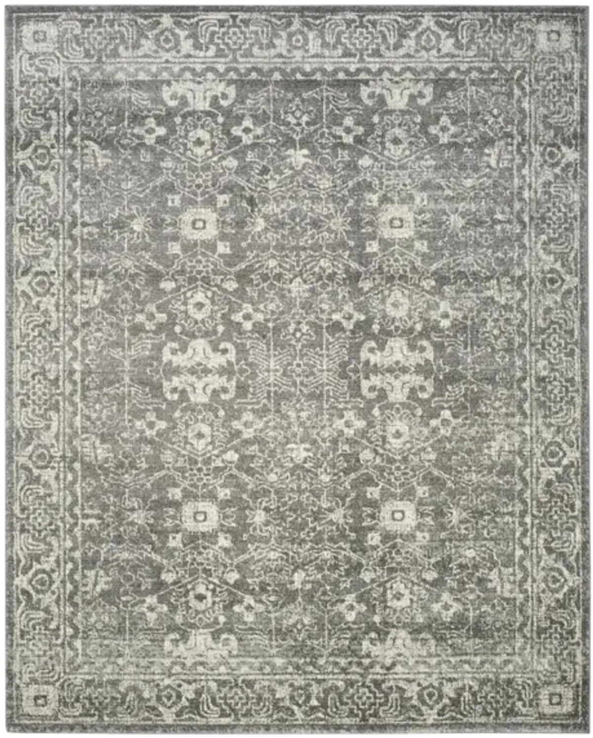 Evoke Area Rug in Gray/Ivory by Safavieh