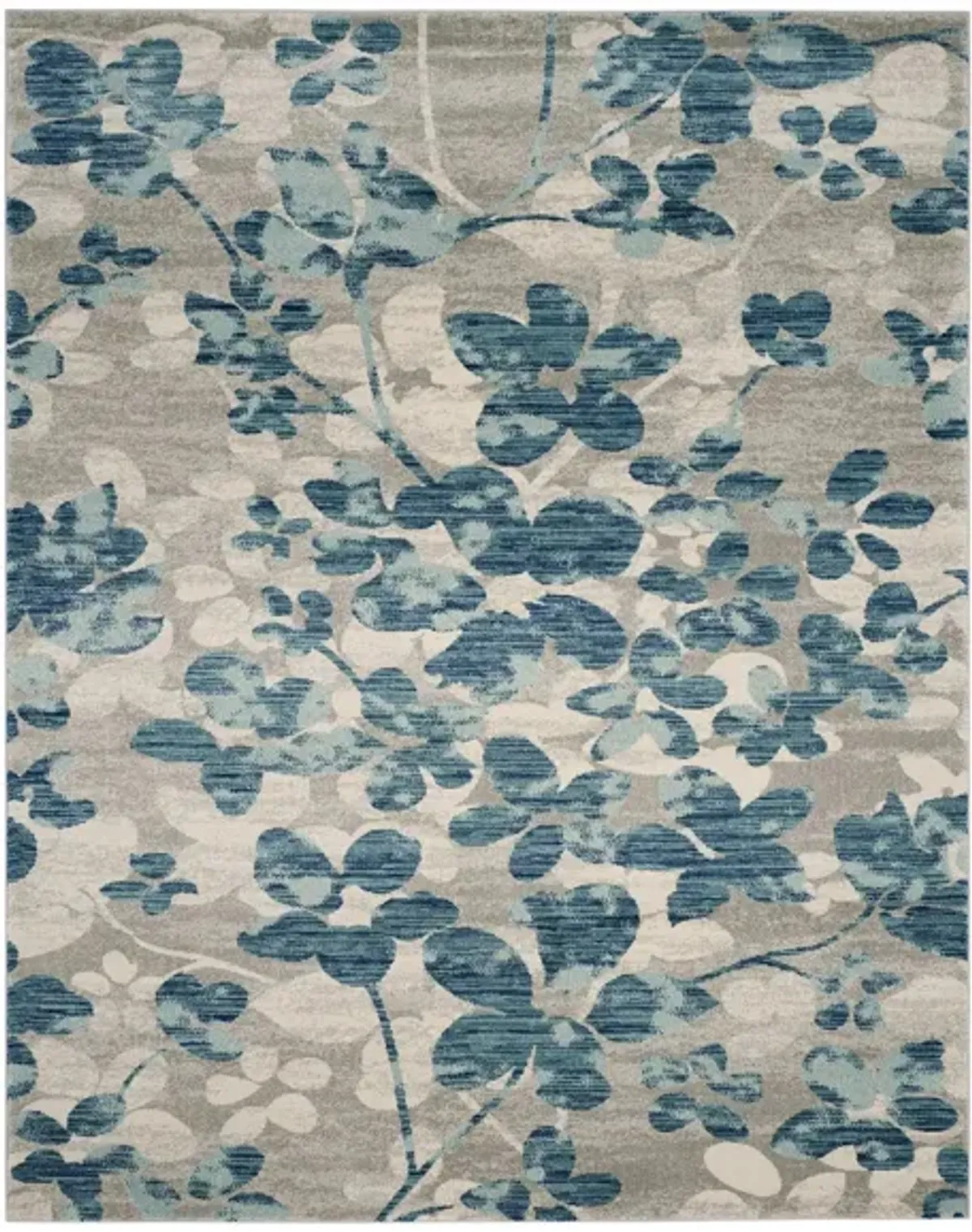 Evoke Area Rug in Gray/Light Blue by Safavieh