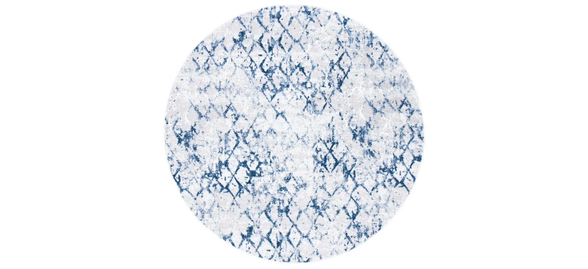 Amelia Area Rug in Gray / Navy by Safavieh