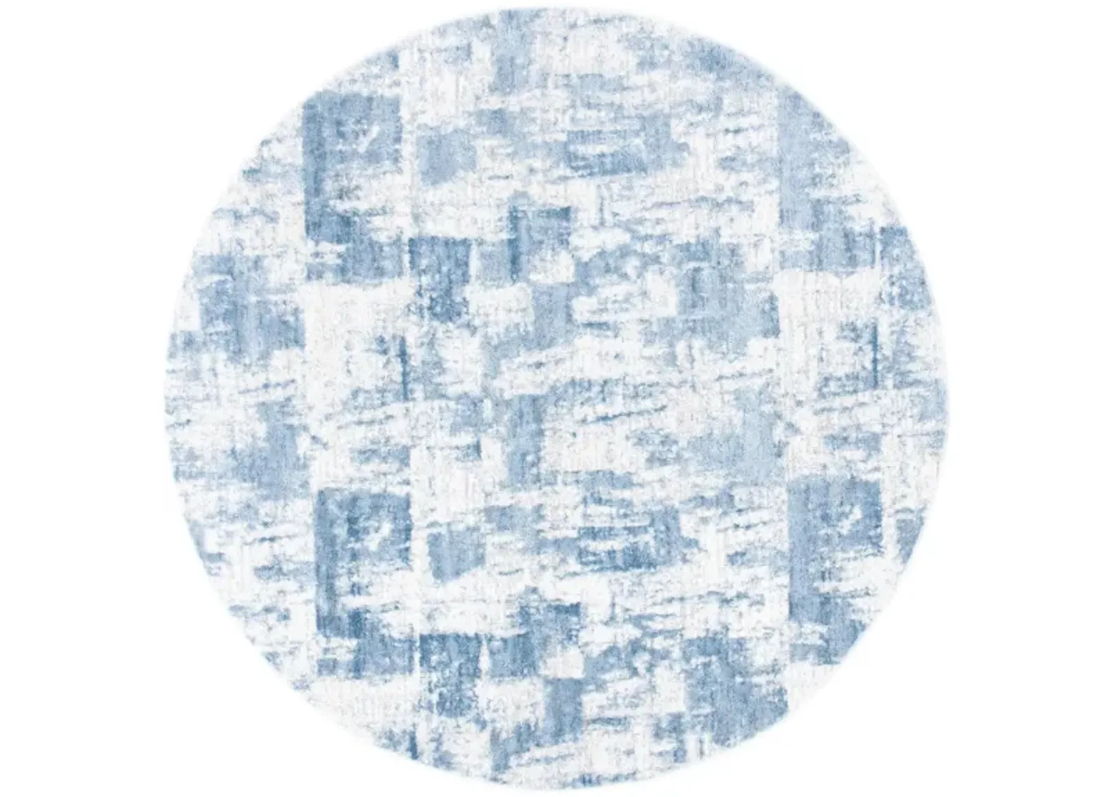 Amelia Area Rug in Ivory / Blue by Safavieh