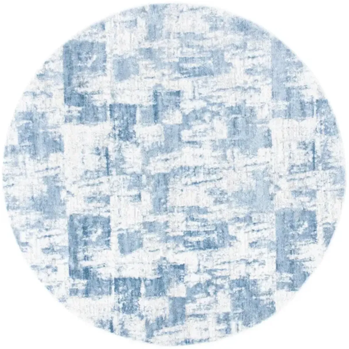 Amelia Area Rug in Ivory / Blue by Safavieh