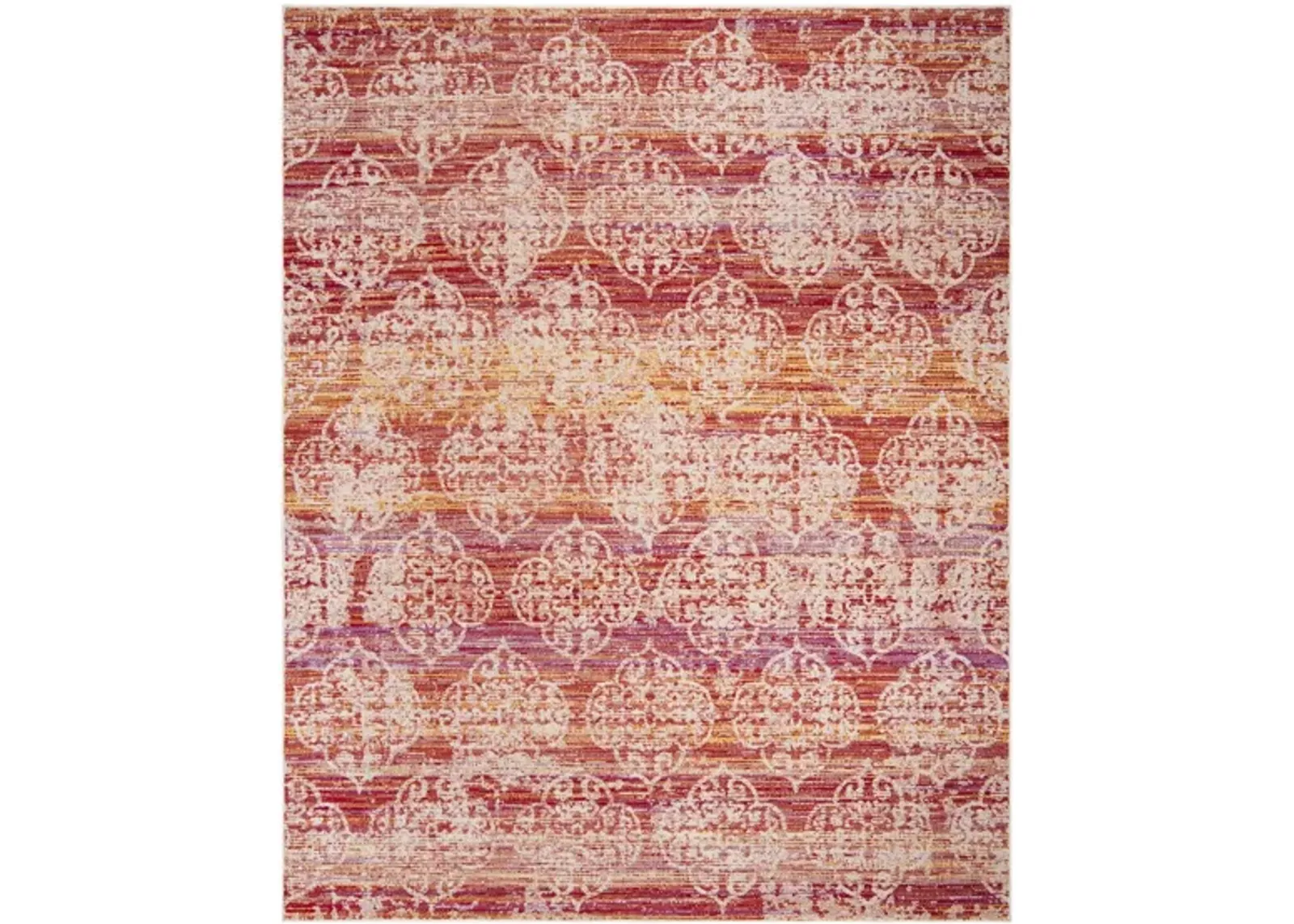 Montage I Area Rug in Pink & Multi by Safavieh