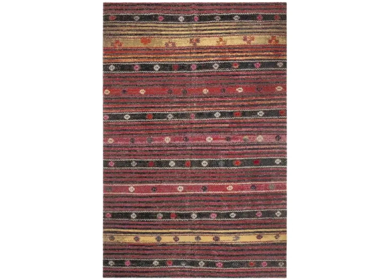 Montage II Area Rug in Rust & Multi by Safavieh