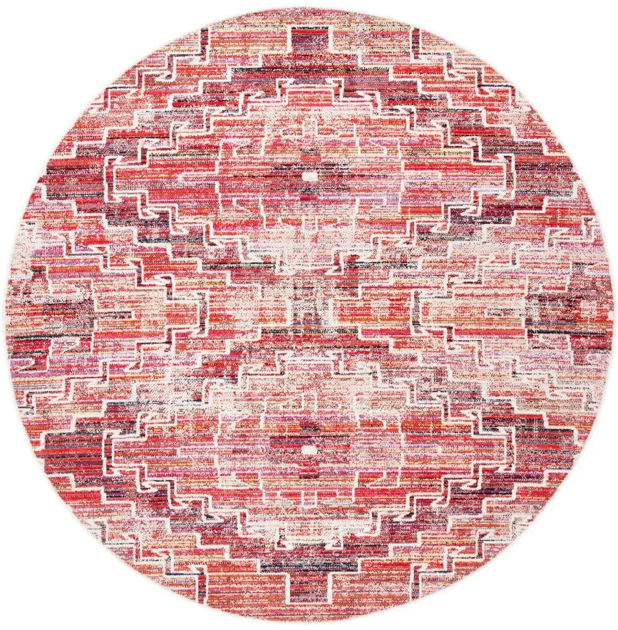 Montage II Area Rug in Rust & Ivory by Safavieh