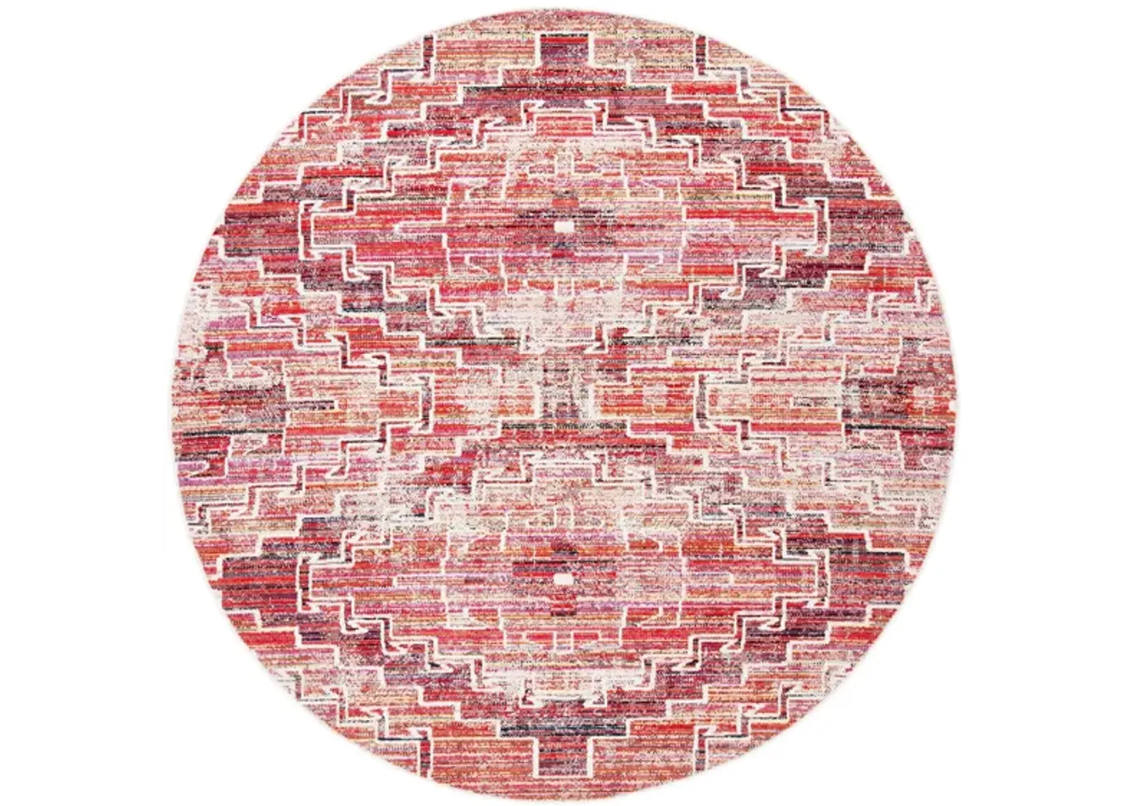 Montage II Area Rug in Rust & Ivory by Safavieh