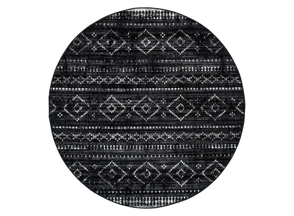 Montage III Area Rug in Gray & Black by Safavieh