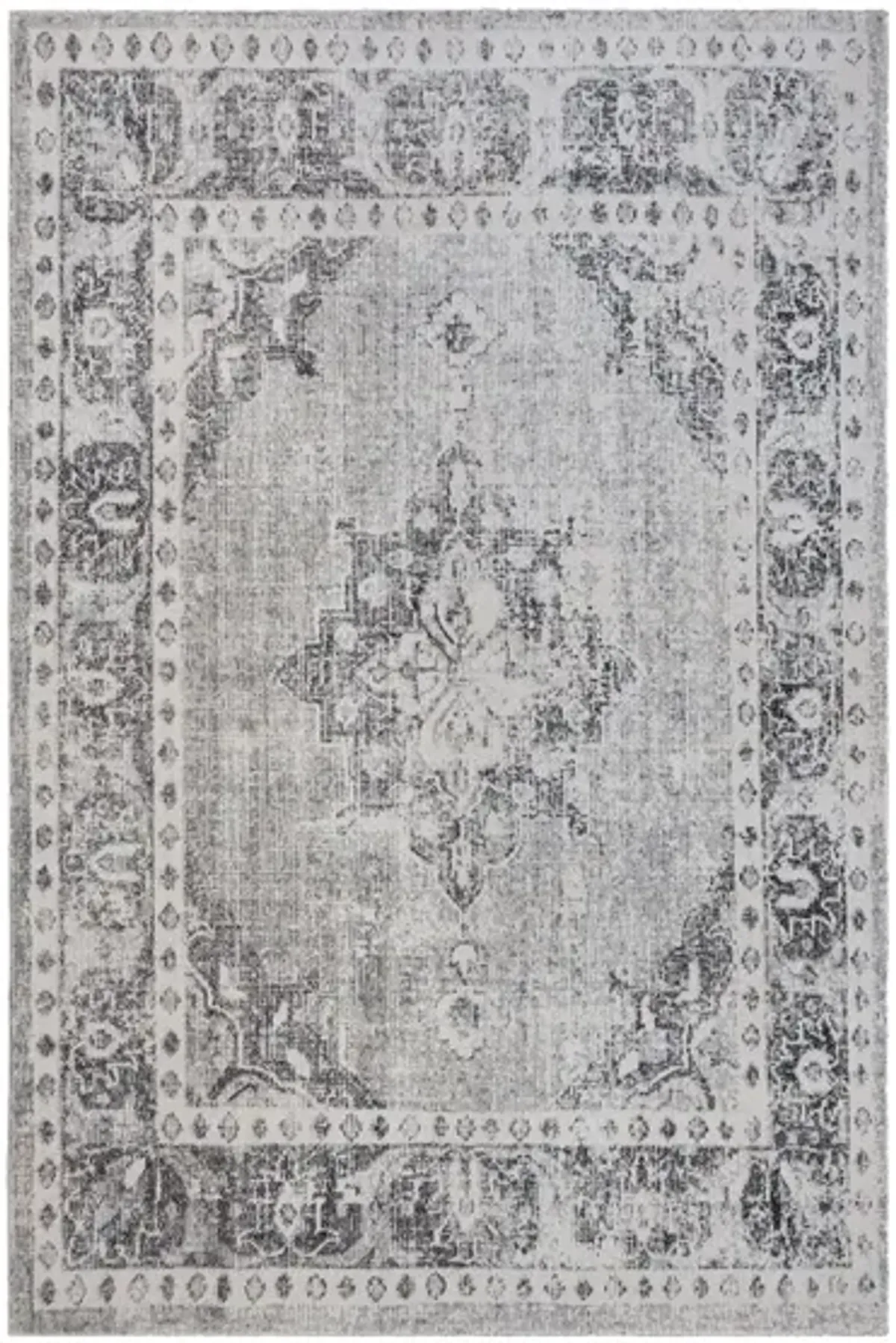 Montage IV Area Rug in Gray & Ivory by Safavieh