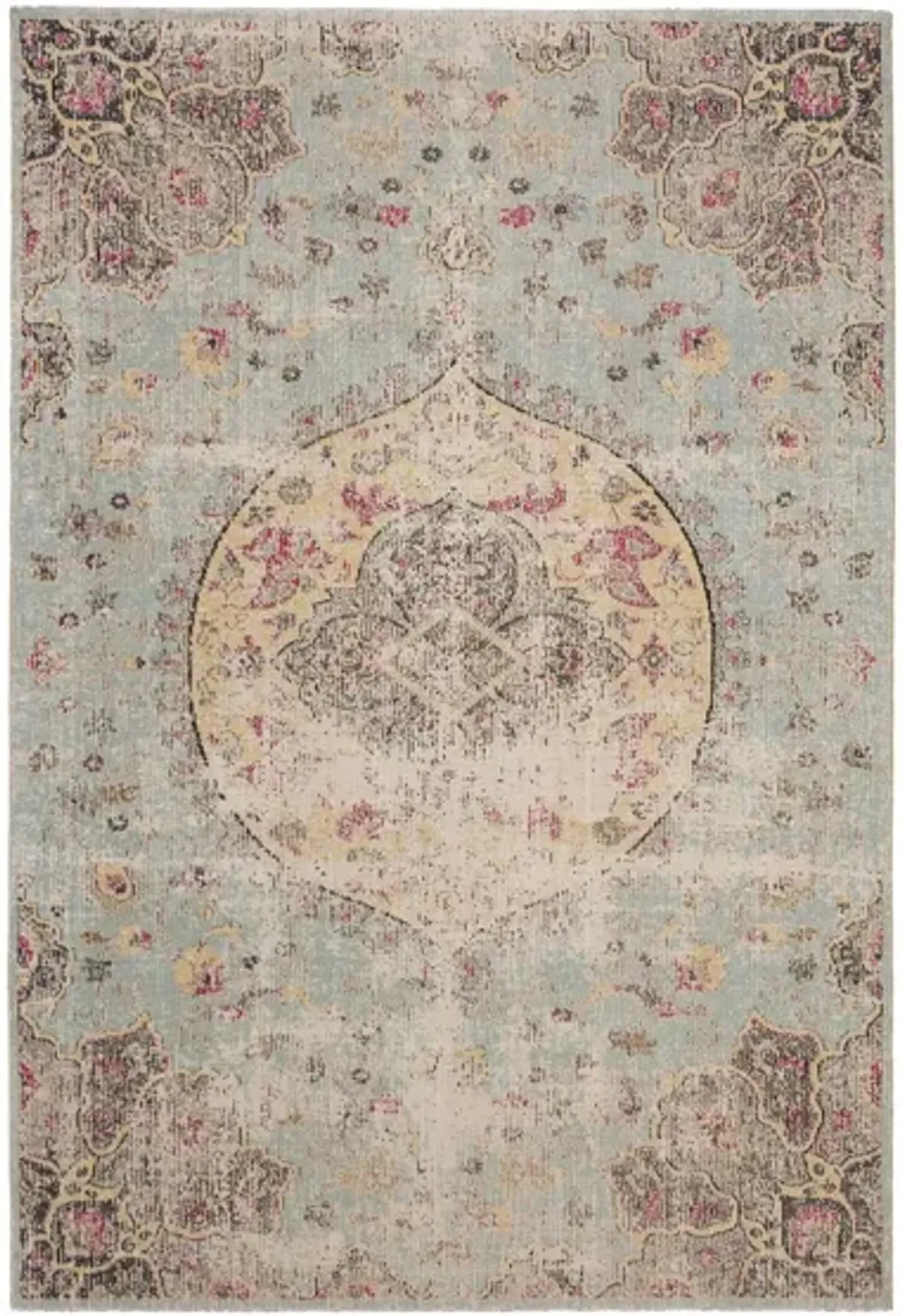 Montage IV Area Rug in Blue & Multi by Safavieh