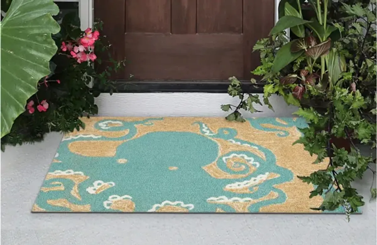 Frontporch Octopus Indoor/Outdoor Area Rug