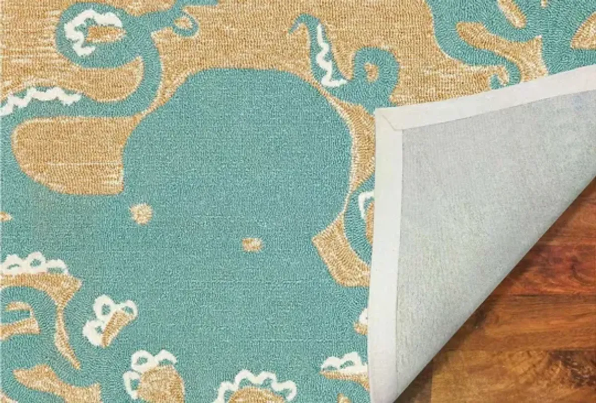 Frontporch Octopus Indoor/Outdoor Area Rug