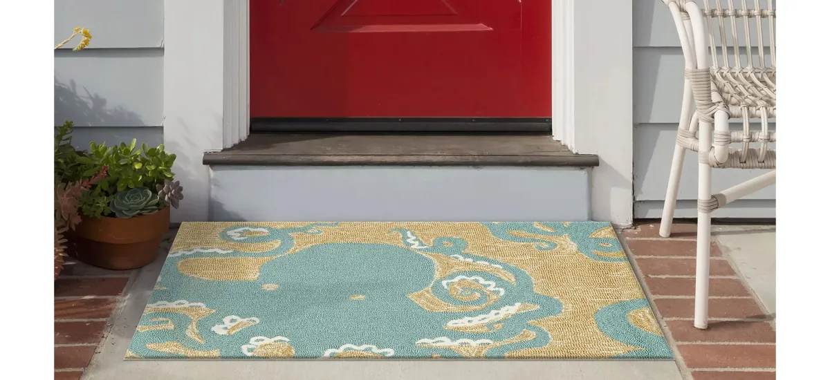Frontporch Octopus Indoor/Outdoor Area Rug