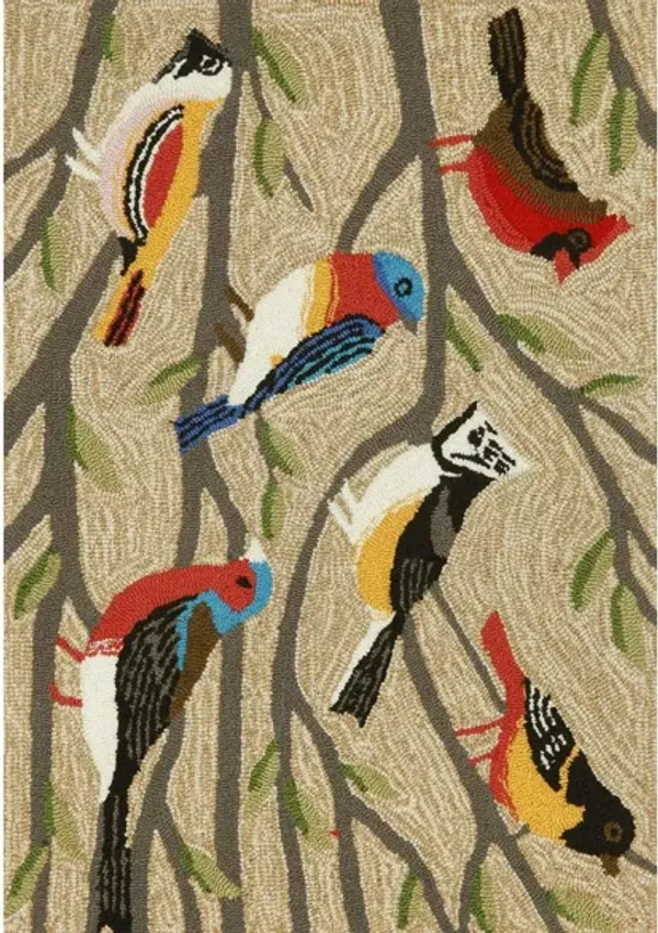 Frontporch Birds Indoor/Outdoor Area Rug