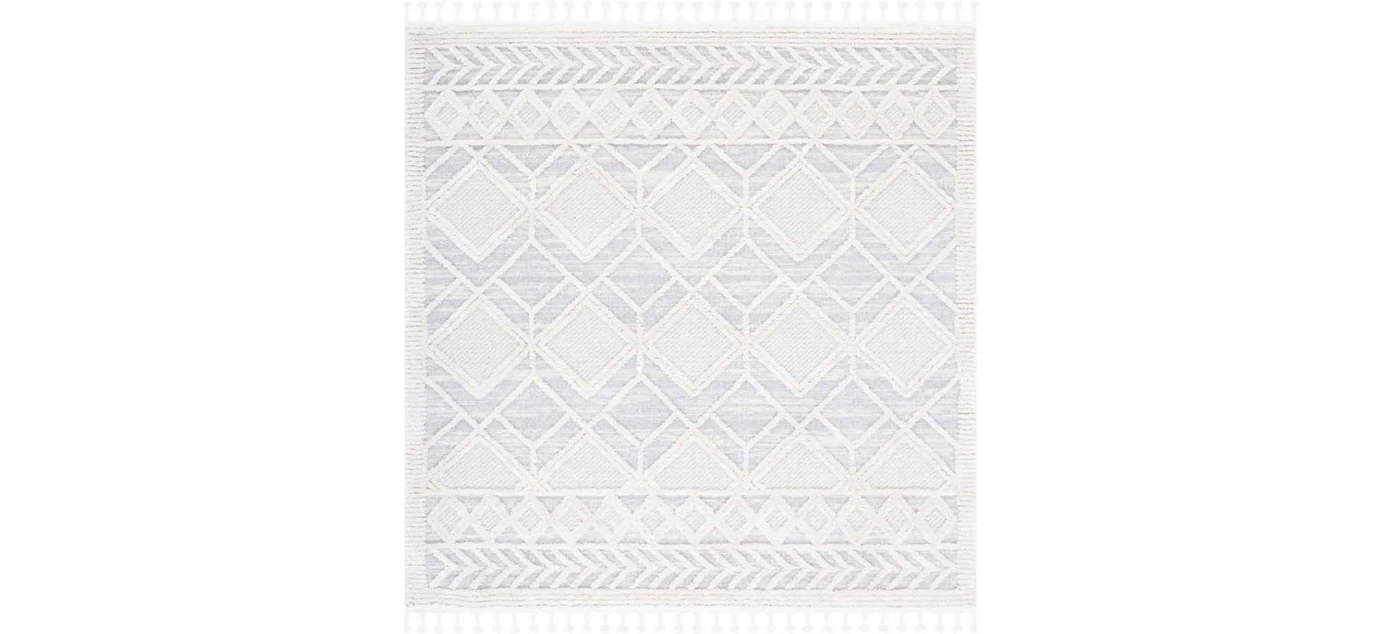 Marrakesh Area Rug in Gray / Ivory by Safavieh