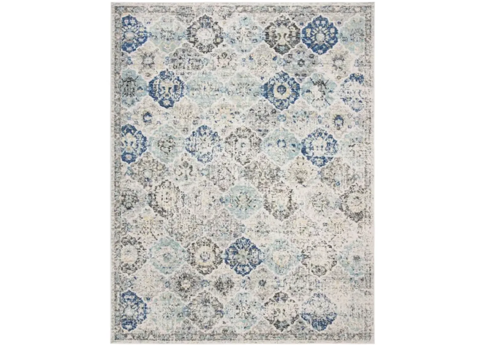 Madison Area Rug in Ivory/Aqua by Safavieh