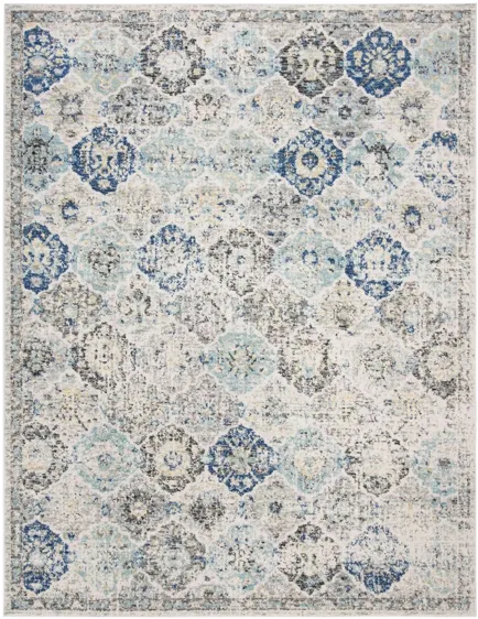 Madison Area Rug in Ivory/Aqua by Safavieh