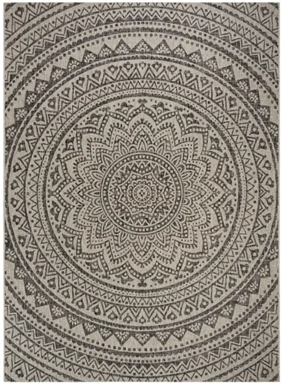 Courtyard Mandala Indoor/Outdoor Area Rug