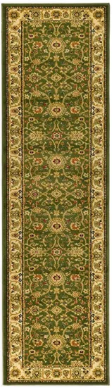 Lyndhurst Runner Rug in Sage / Ivory by Safavieh