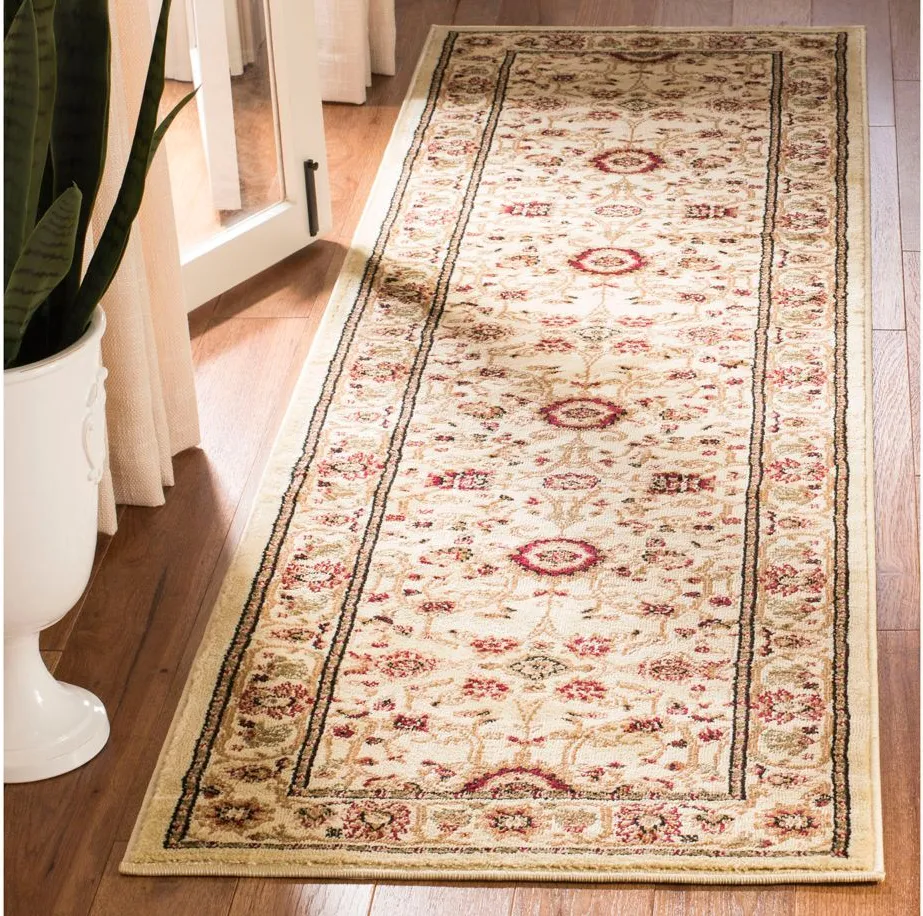 Lyndhurst Runner Rug in Ivory by Safavieh