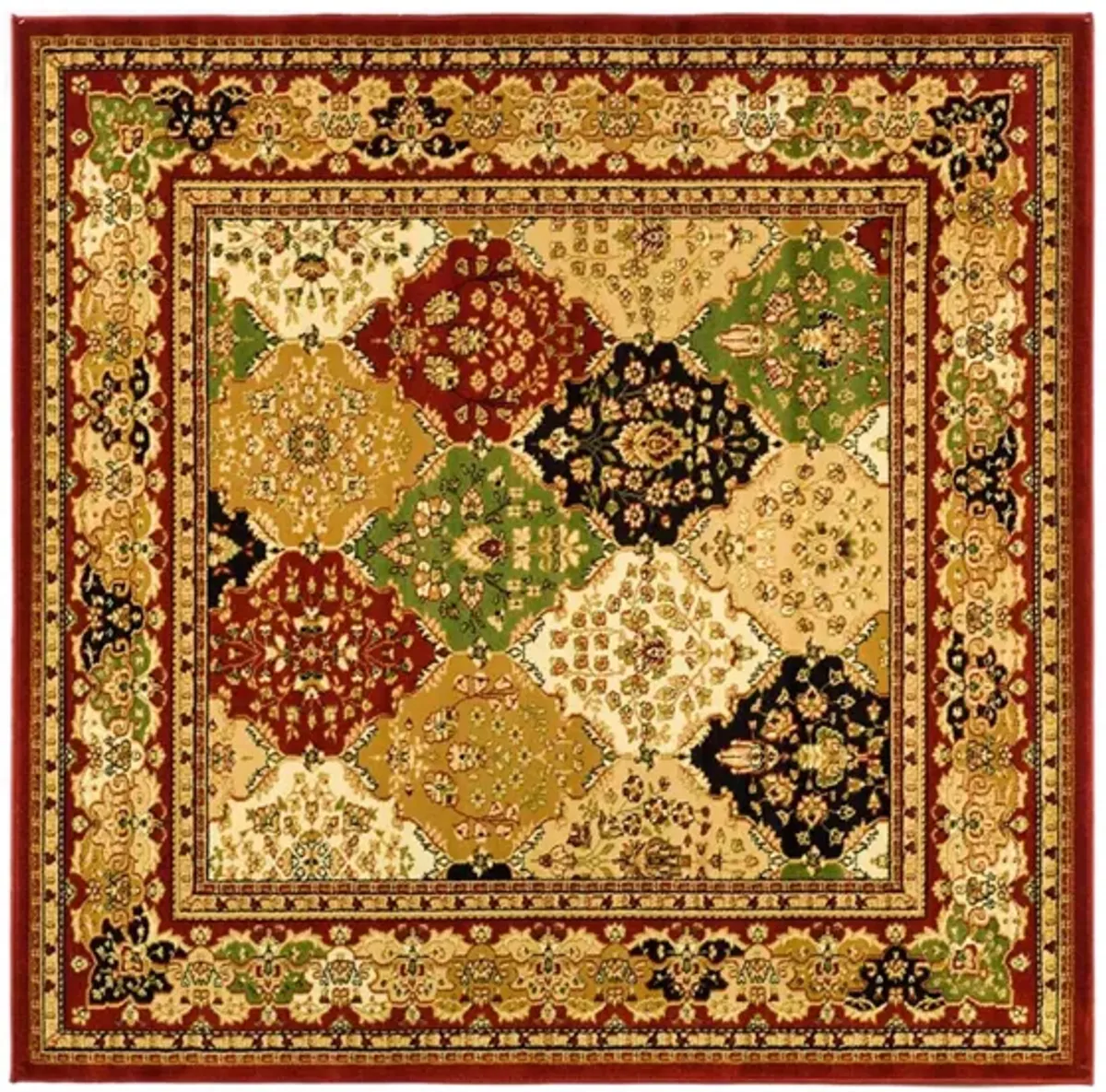 Portsmouth Area Rug in Multi / Red by Safavieh