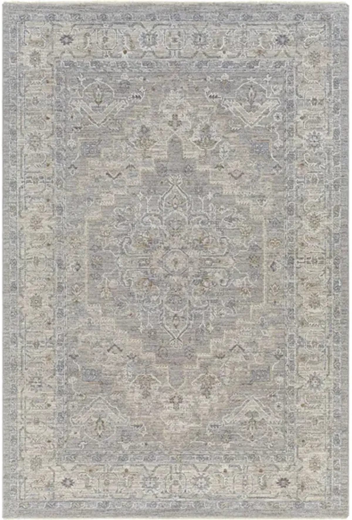 Avant Garde Area Rug in Light Gray, Medium Gray, Charcoal, Beige, Tan, Camel, Denim by Surya