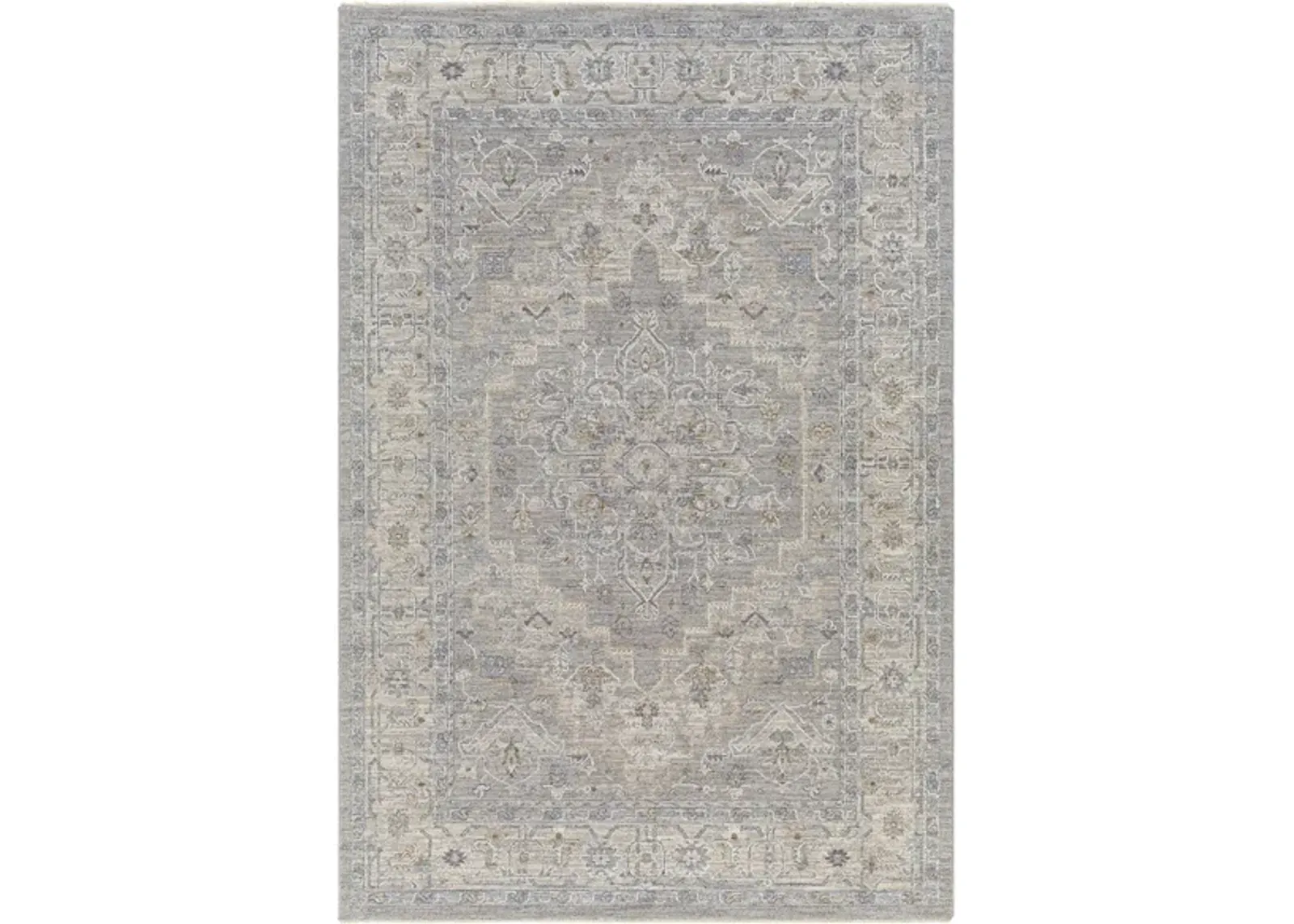 Avant Garde Area Rug in Light Gray, Medium Gray, Charcoal, Beige, Tan, Camel, Denim by Surya