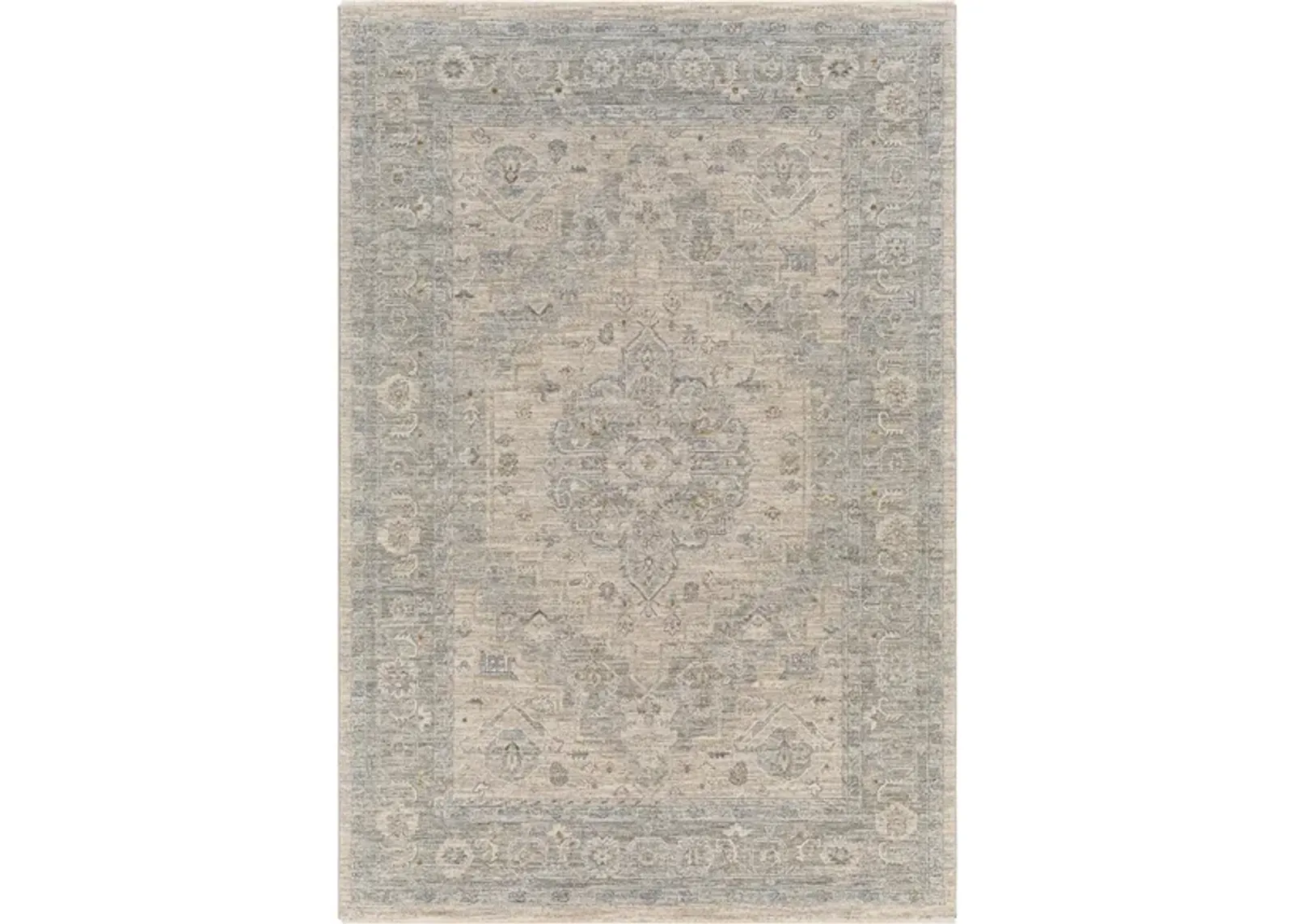 Avant Garde Area Rug in Light Gray, Medium Gray, Charcoal, Beige, Tan, Camel, Denim by Surya