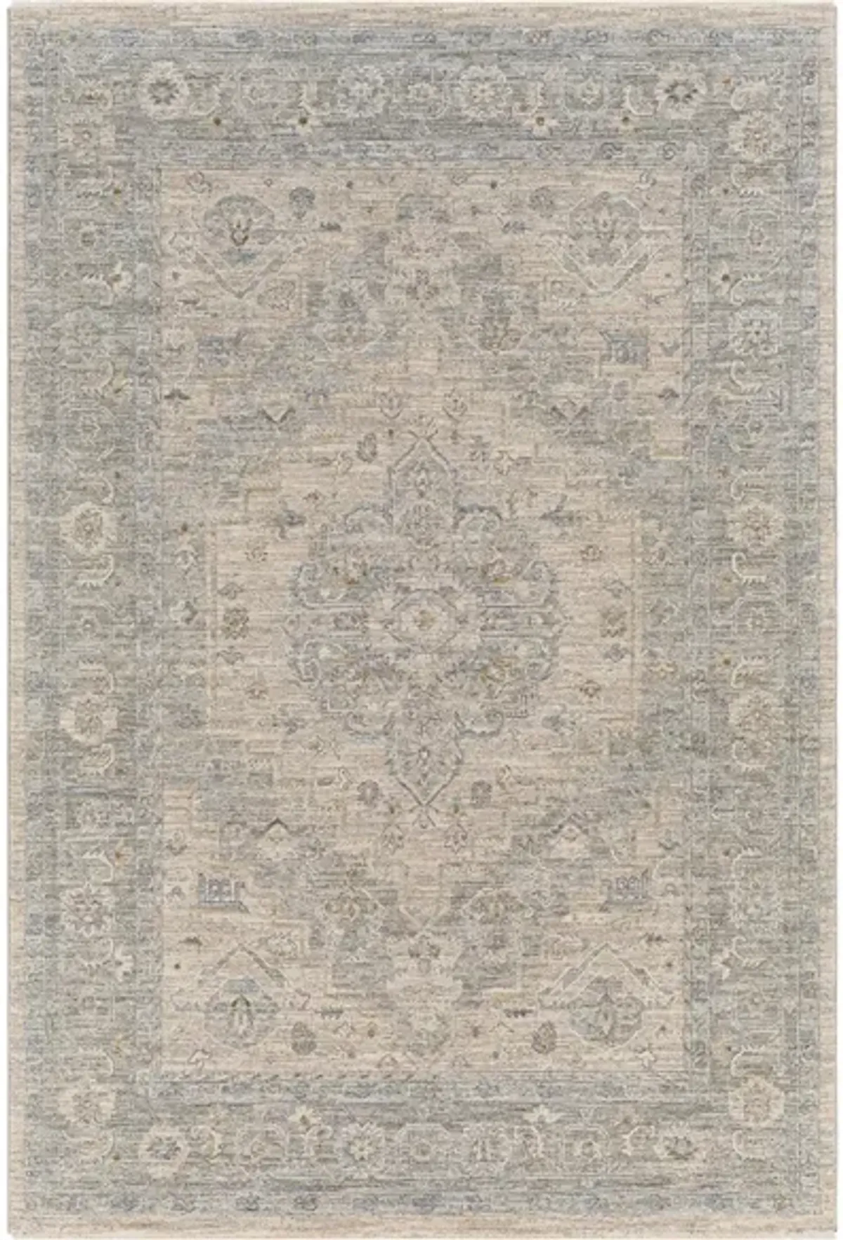 Avant Garde Area Rug in Light Gray, Medium Gray, Charcoal, Beige, Tan, Camel, Denim by Surya