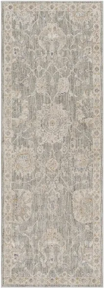 Avant Garde Area Rug in Medium Gray, Charcoal, Light Gray, Beige, Tan, Camel, Denim by Surya