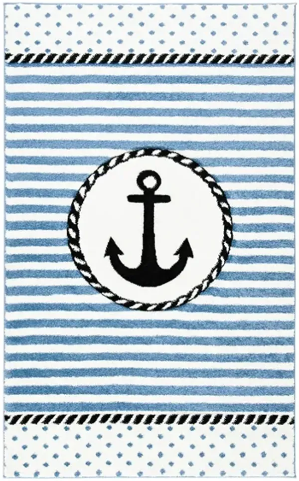 Carousel Anchor Kids Area Rug