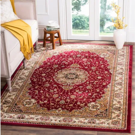 Wessex Area Rug in Red / Ivory by Safavieh