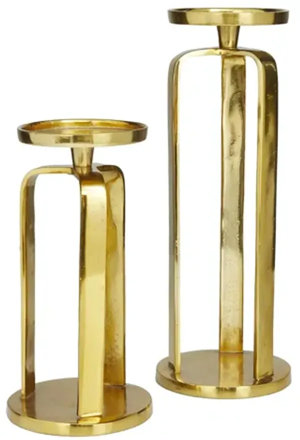 Ivy Collection Gallifrey Candle Holders Set of 2