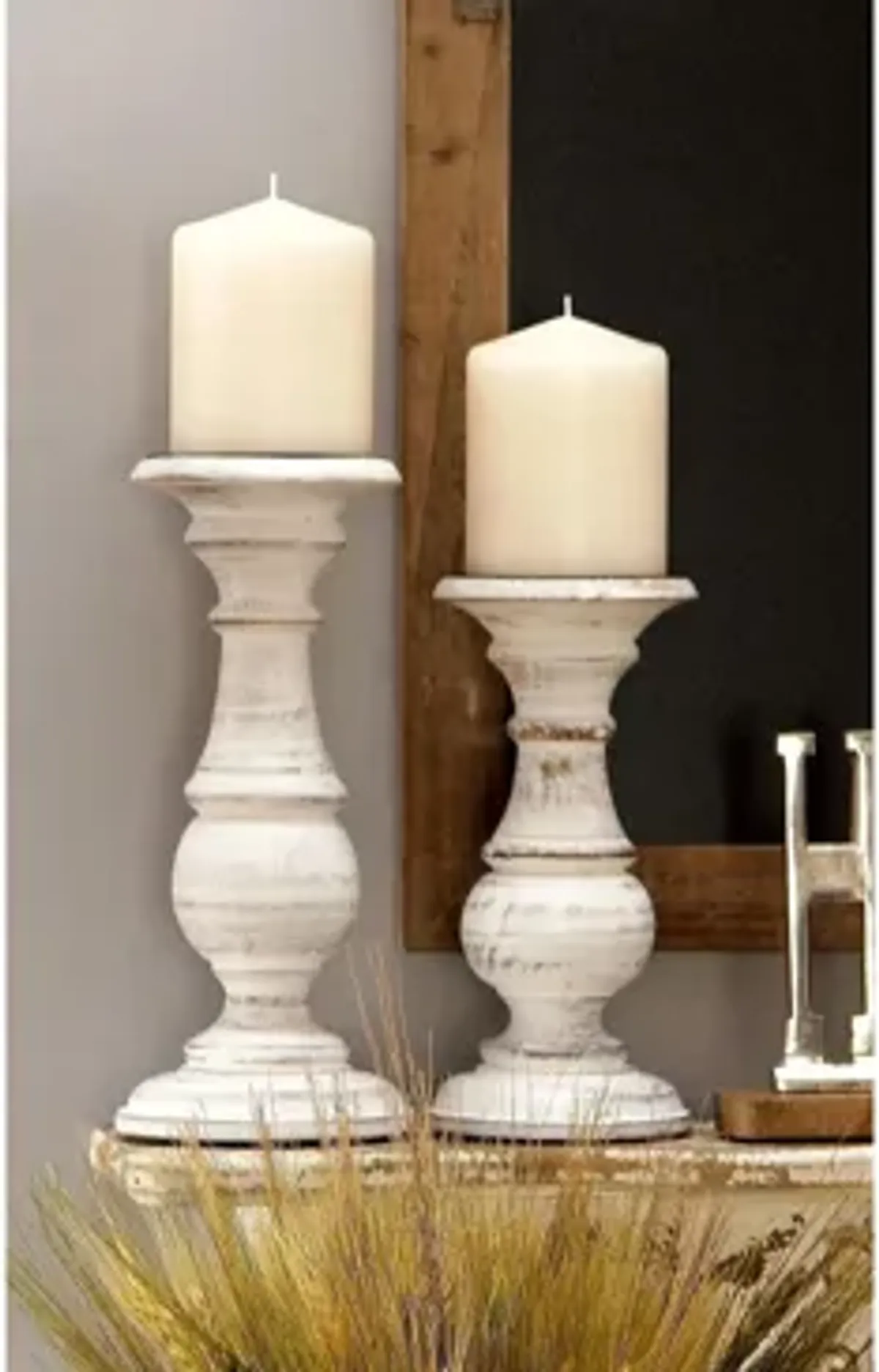 Ivy Collection Apenimon Candle Holders Set of 3