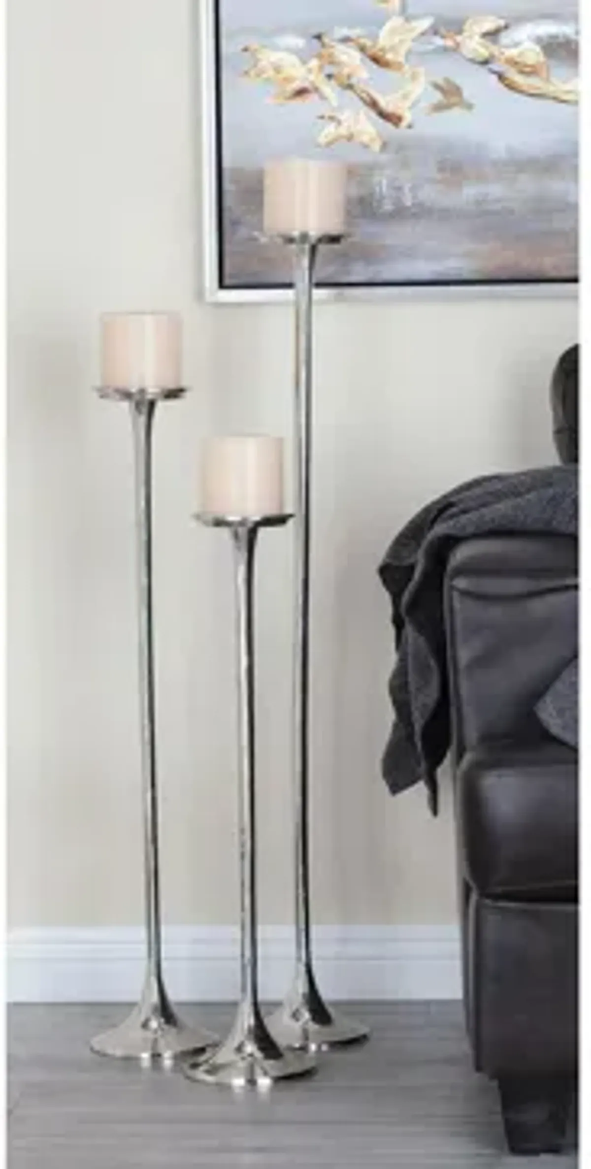 Ivy Collection Affinity Candle Holders Set of 3