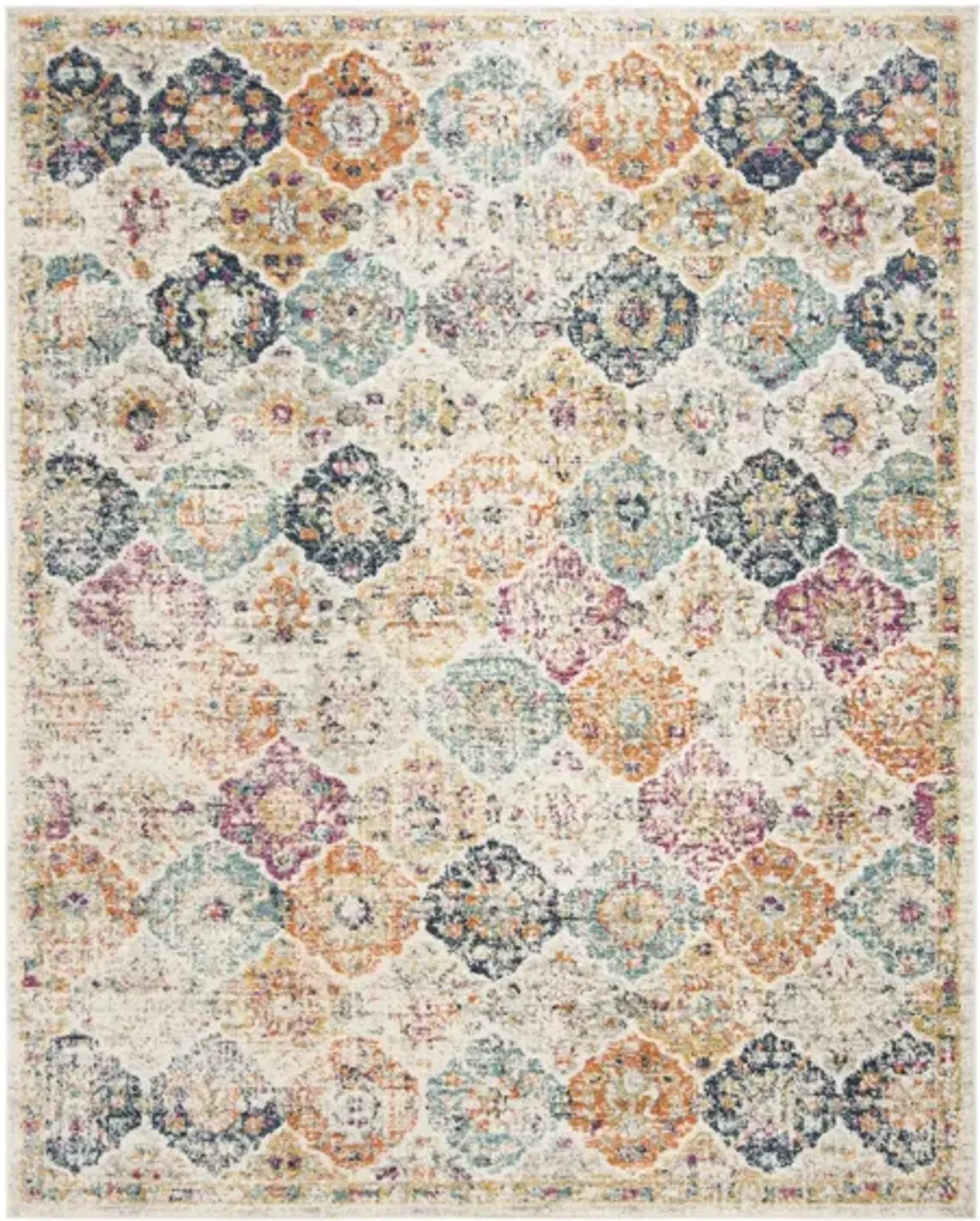 Madison Area Rug in Cream/Multi by Safavieh