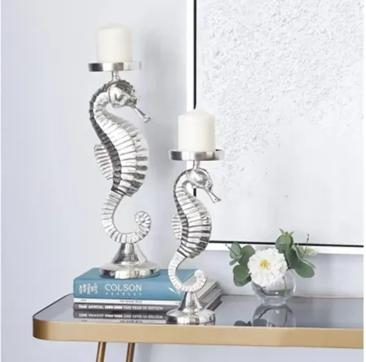 Ivy Collection Dioramansion Candle Holders Set of 2