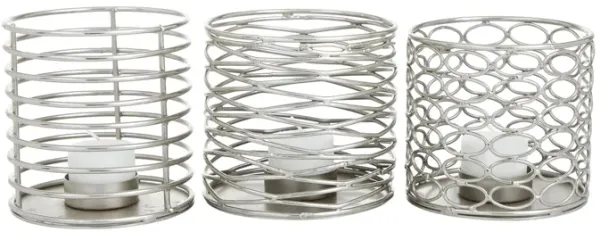 Ivy Collection Pretty Pal Candle Holders Set of 3
