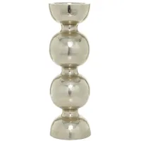 Ivy Collection Northwest Candle Holder in Silver by UMA Enterprises