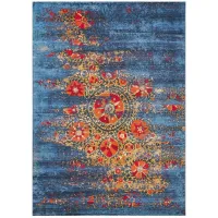 Liora Manne Marina Suzanie Indoor/Outdoor Area Rug in Blue by Trans-Ocean Import Co Inc