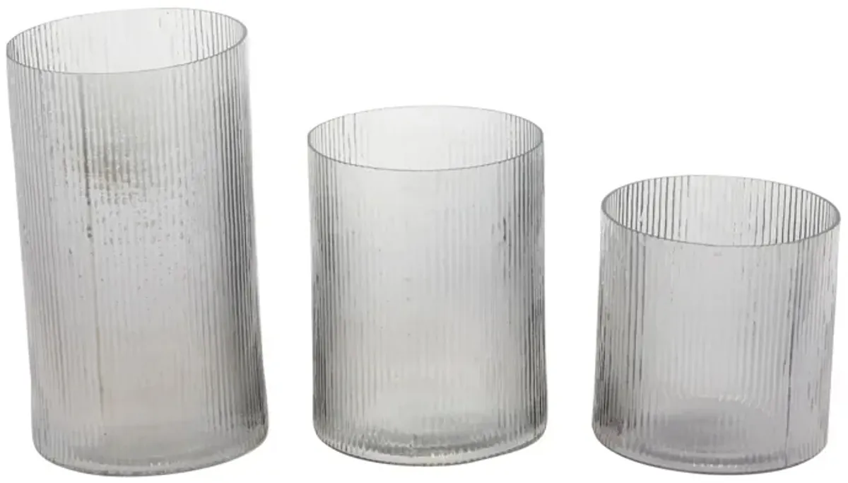 Ivy Collection Brini Candle Holders Set of 3