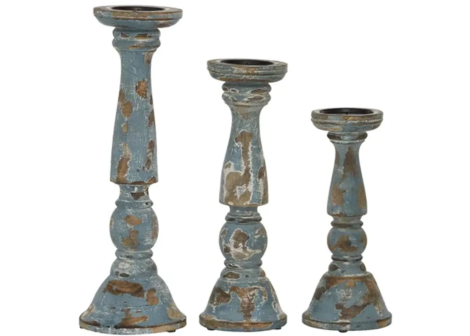 Ivy Collection Tulabelle Candle Holders Set of 3