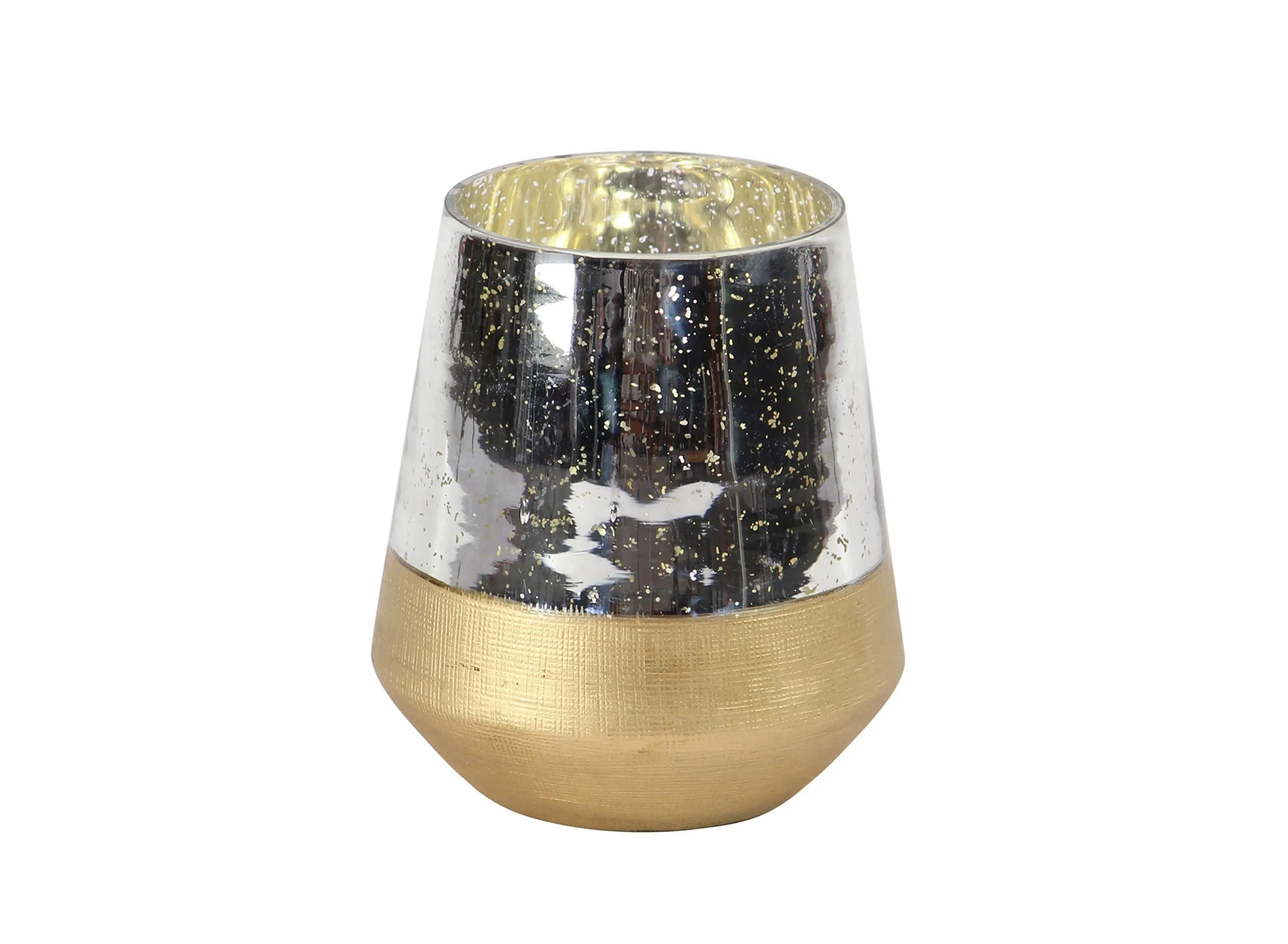 Ivy Collection Hujoo Candlestick Holder in Gold by UMA Enterprises