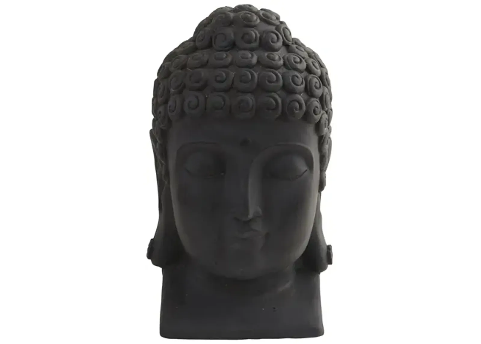 Buddha Head (Indoor/Outdoor) in Black by Bellanest