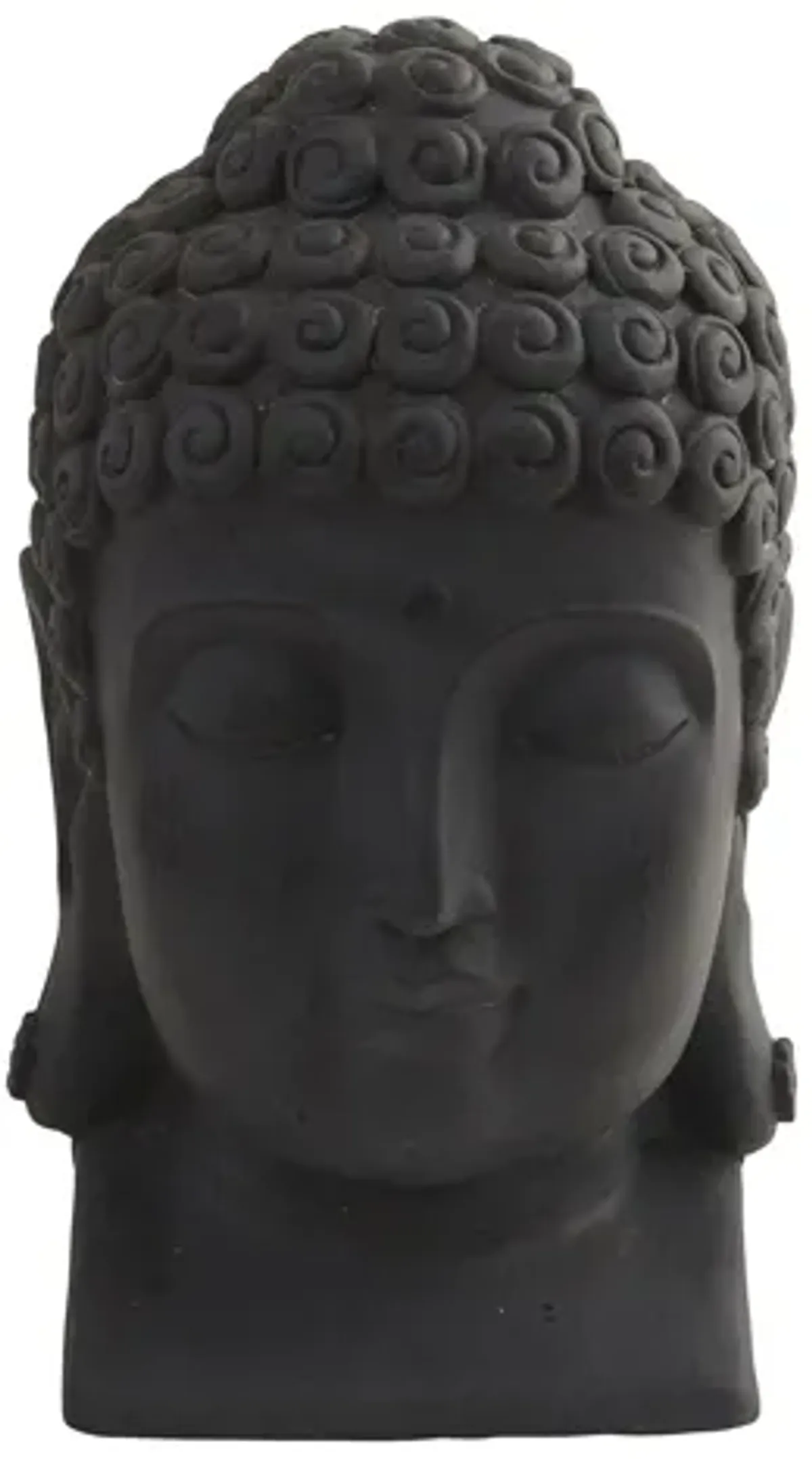 Buddha Head (Indoor/Outdoor) in Black by Bellanest